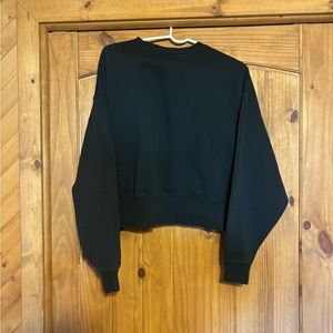 Size small black crew neck